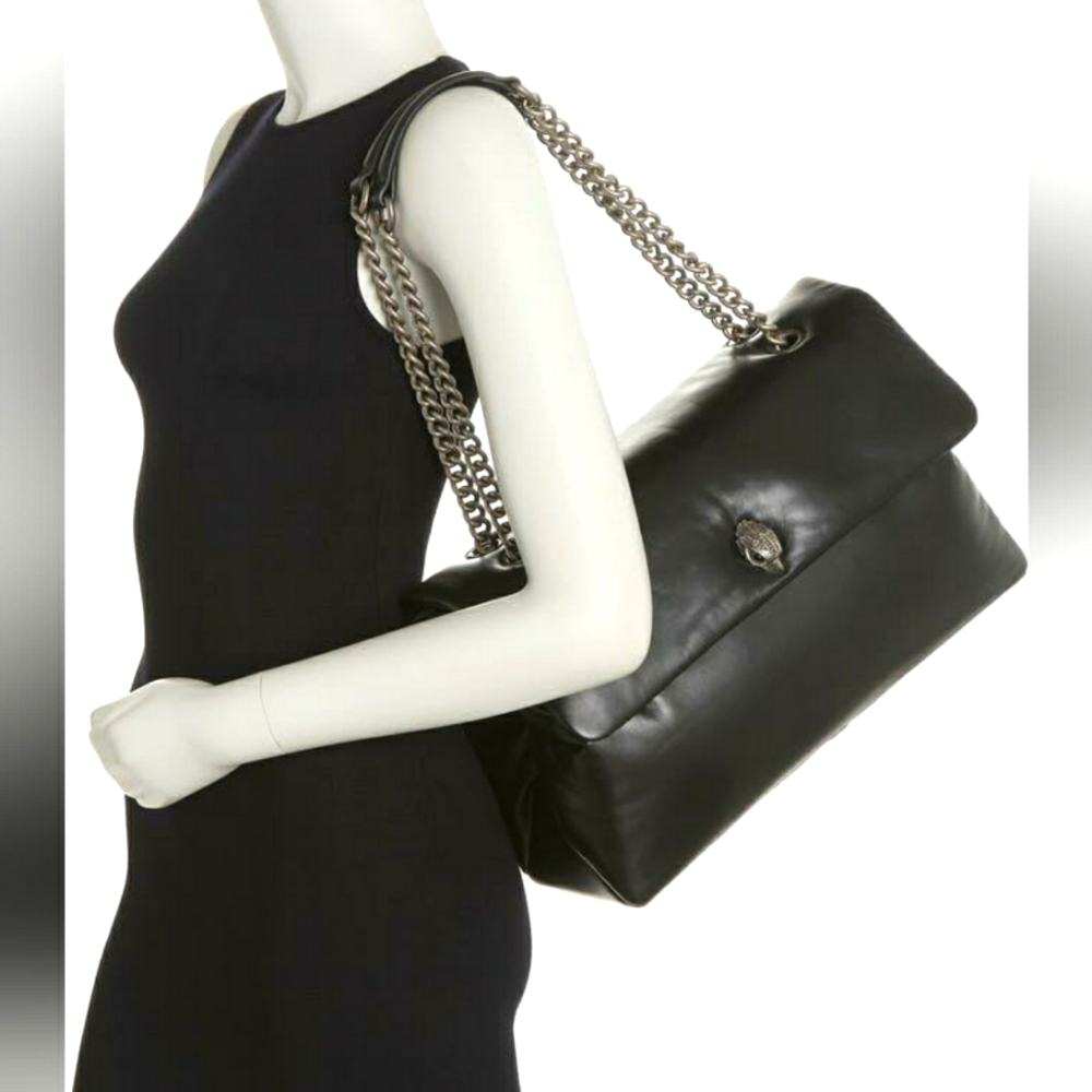 Kurt Geiger Leather XXL Kew Bag New